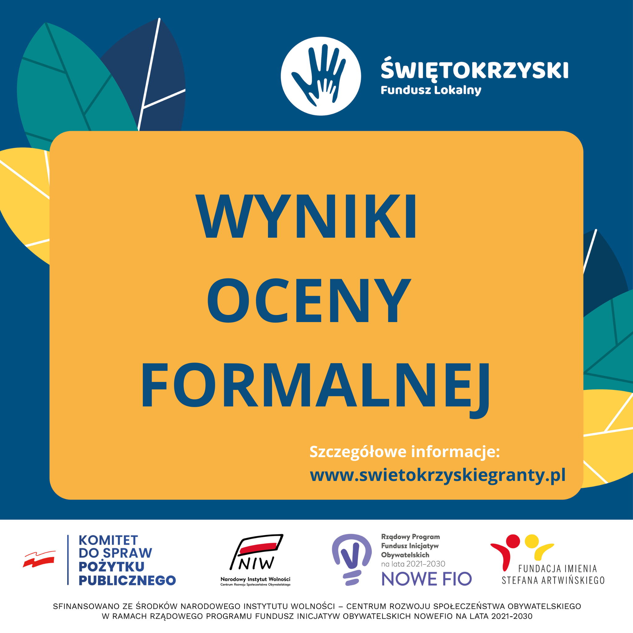 Wyniki oceny formalnej (1)
